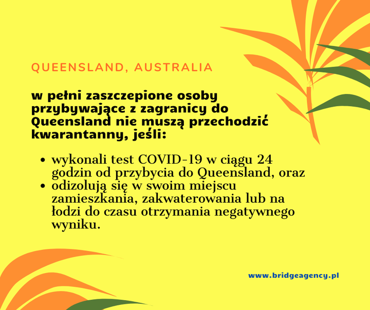 #Queensland #Australia WJAZD DO QUEENSLAND Z ZAGRANICY 